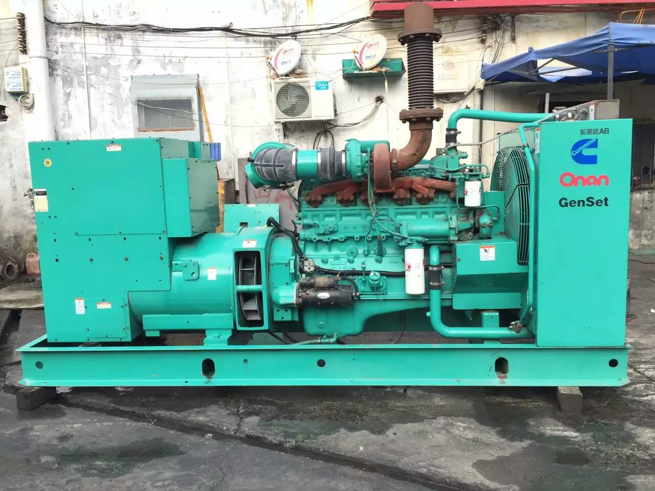 安阳租赁发电机-柴油发电机不正常冒烟的原因